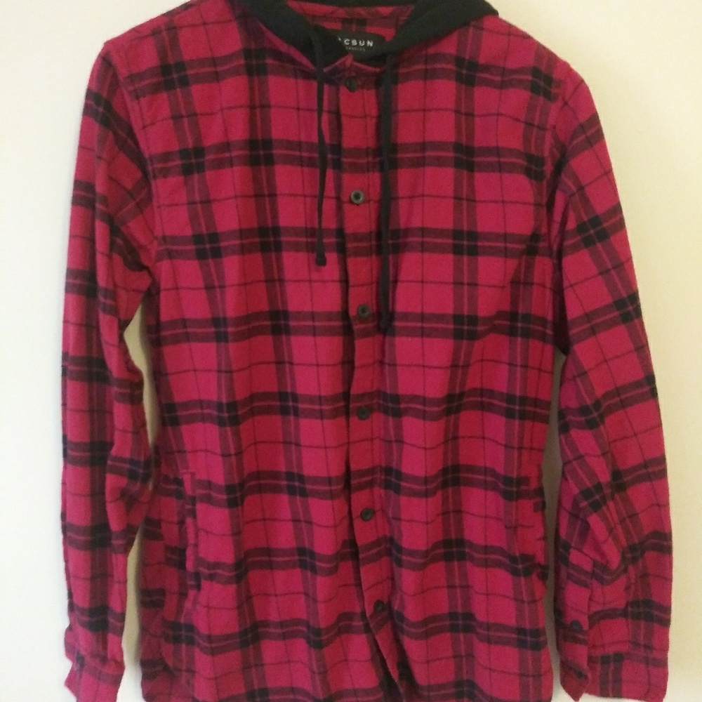 Pacsun Los Angeles tag flannel